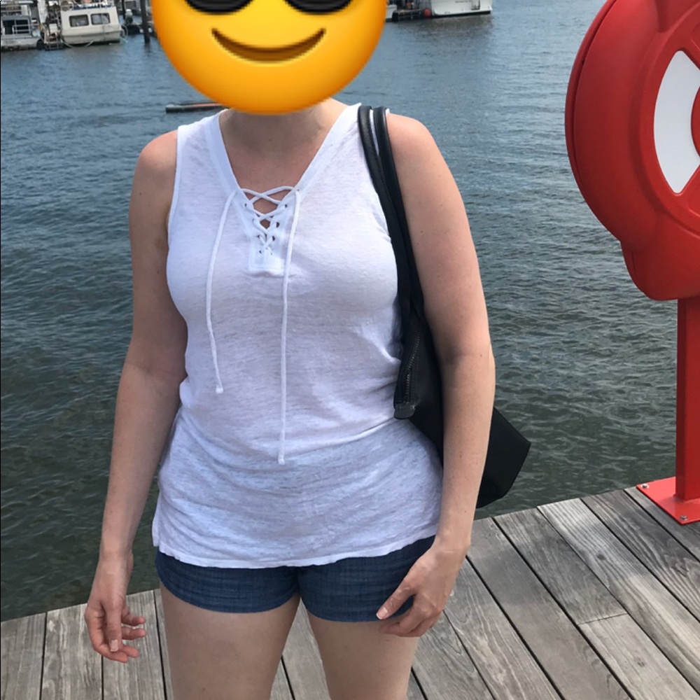 GAP Linen Tank - Like New